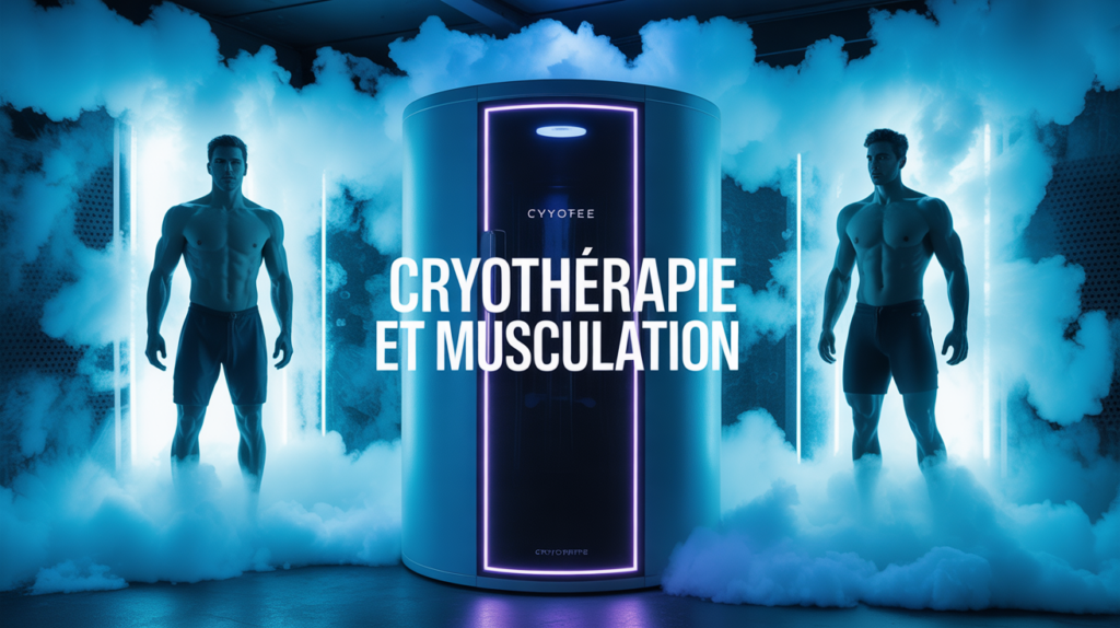 Cabine cryotherapie moderne sportifs nuage froid