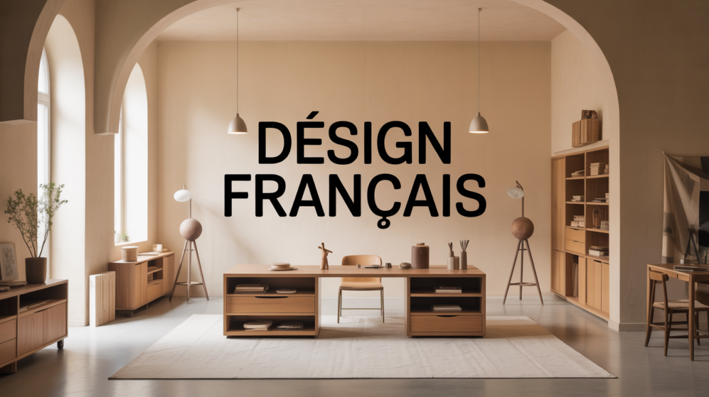 Design francais atelier contemporain meubles minimalistes