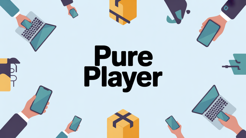 illustration pure player e commerce digital