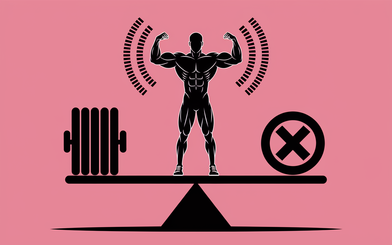 gym scene athlete muscles balance immunity