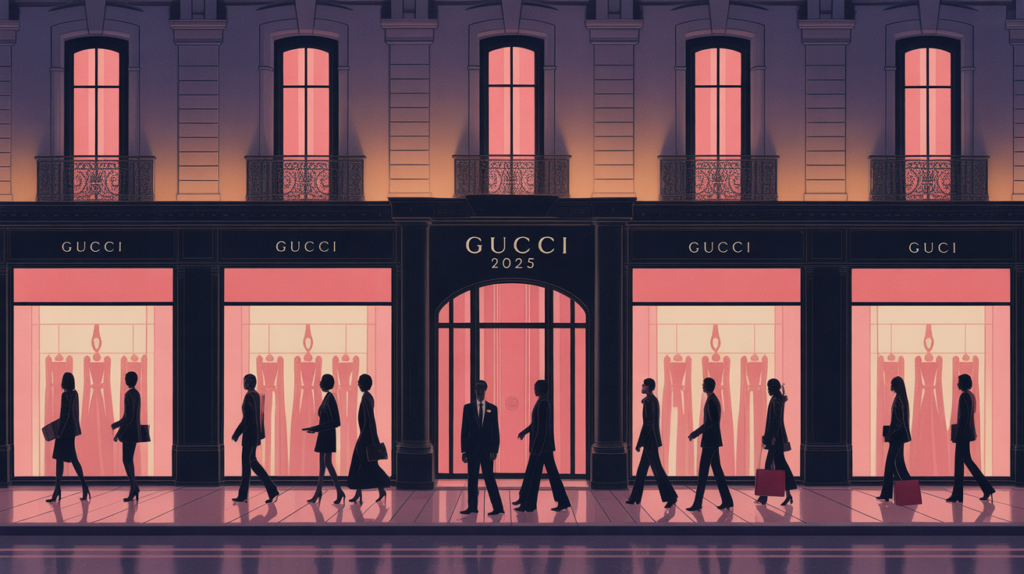boutique Gucci 2025 luxe renouveau