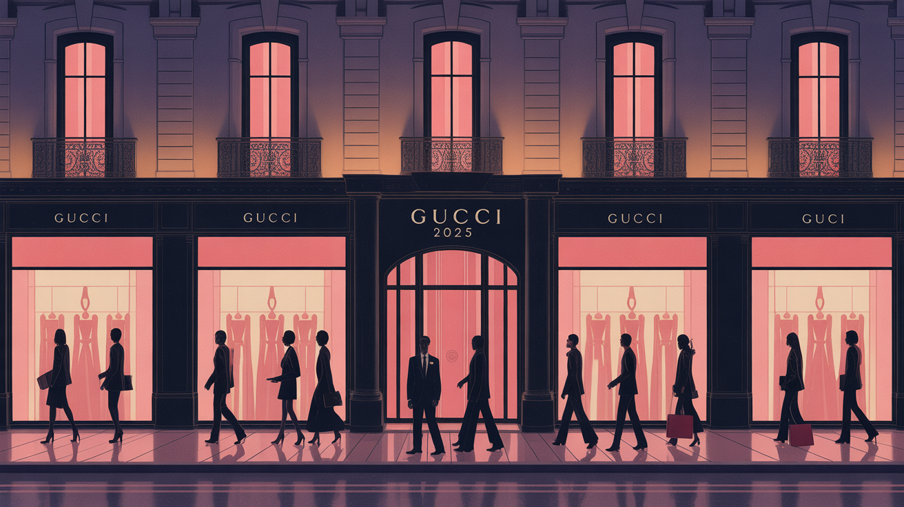 boutique Gucci 2025 luxe renouveau