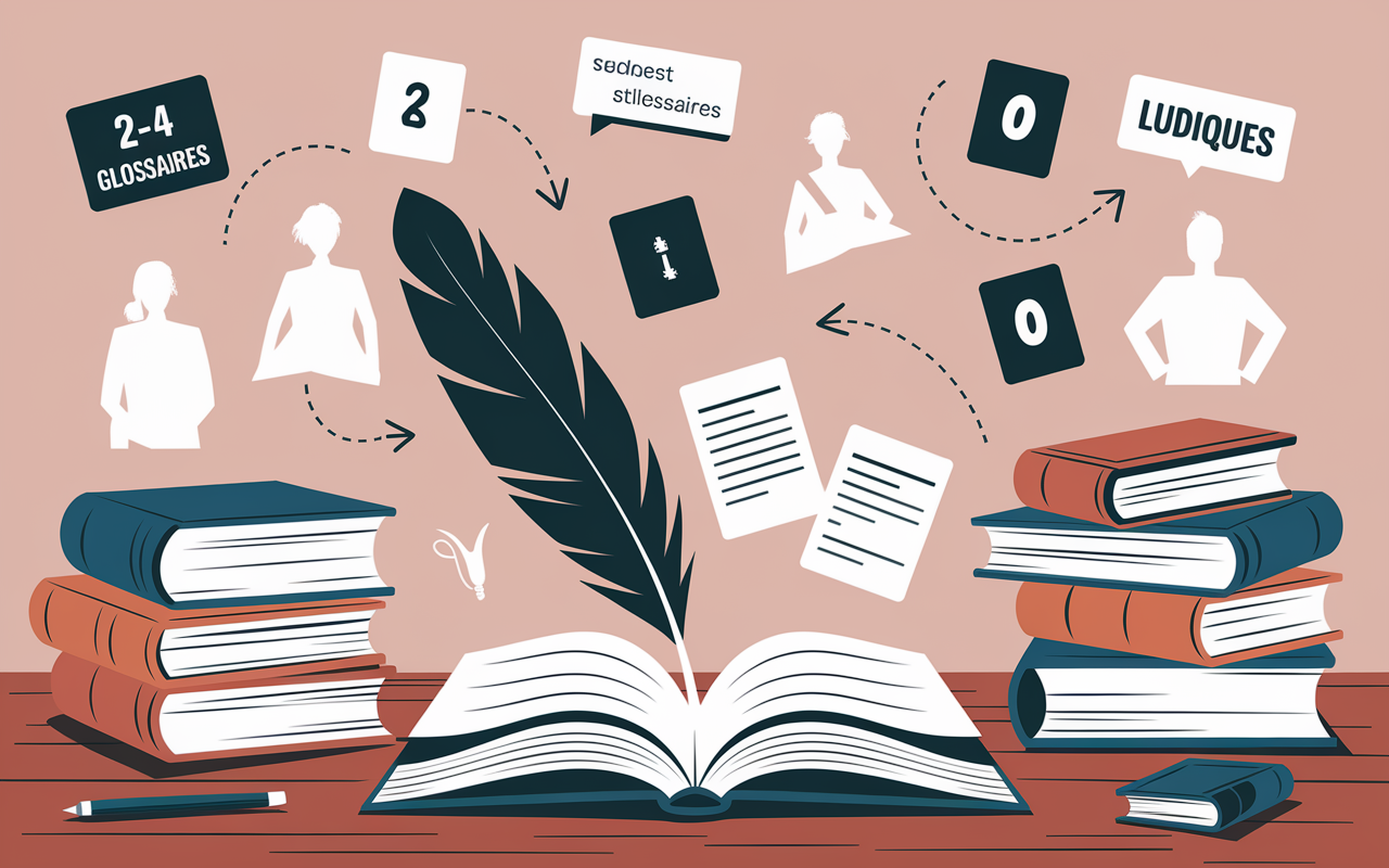 Livres anciens et quiz sur vocabulaire médiéval