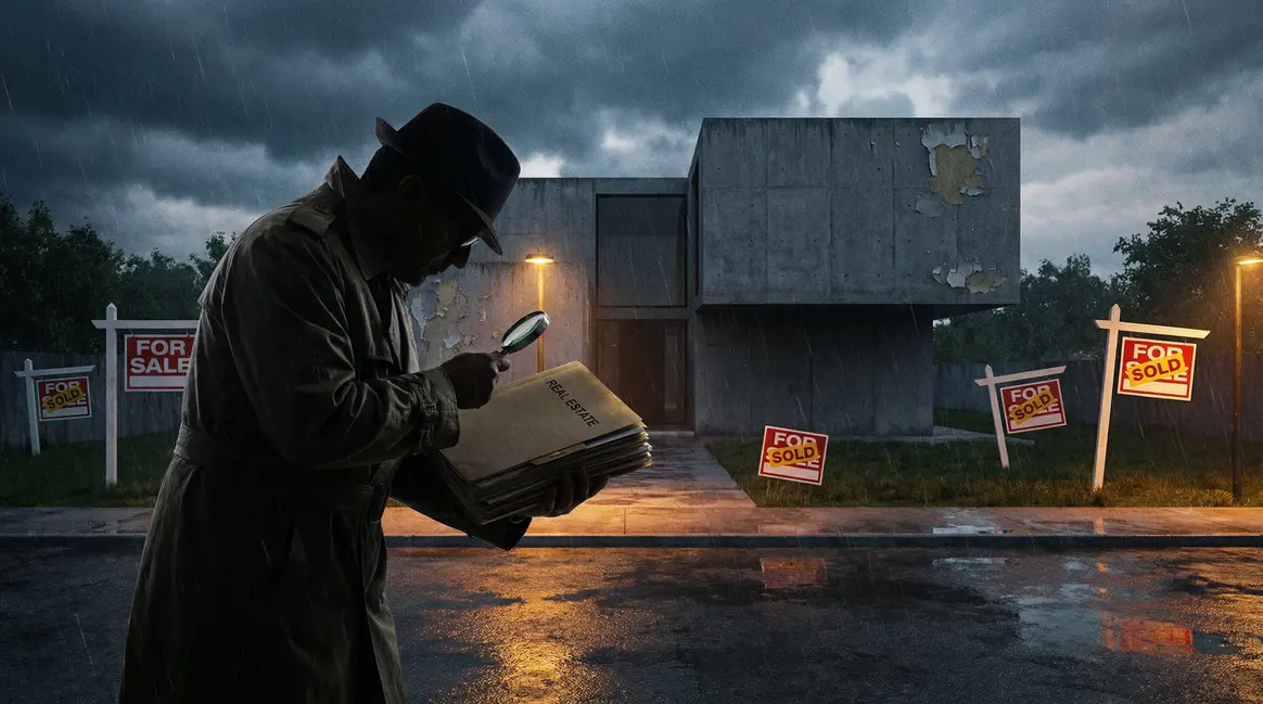 Buyer under pressure choosing real estate agent