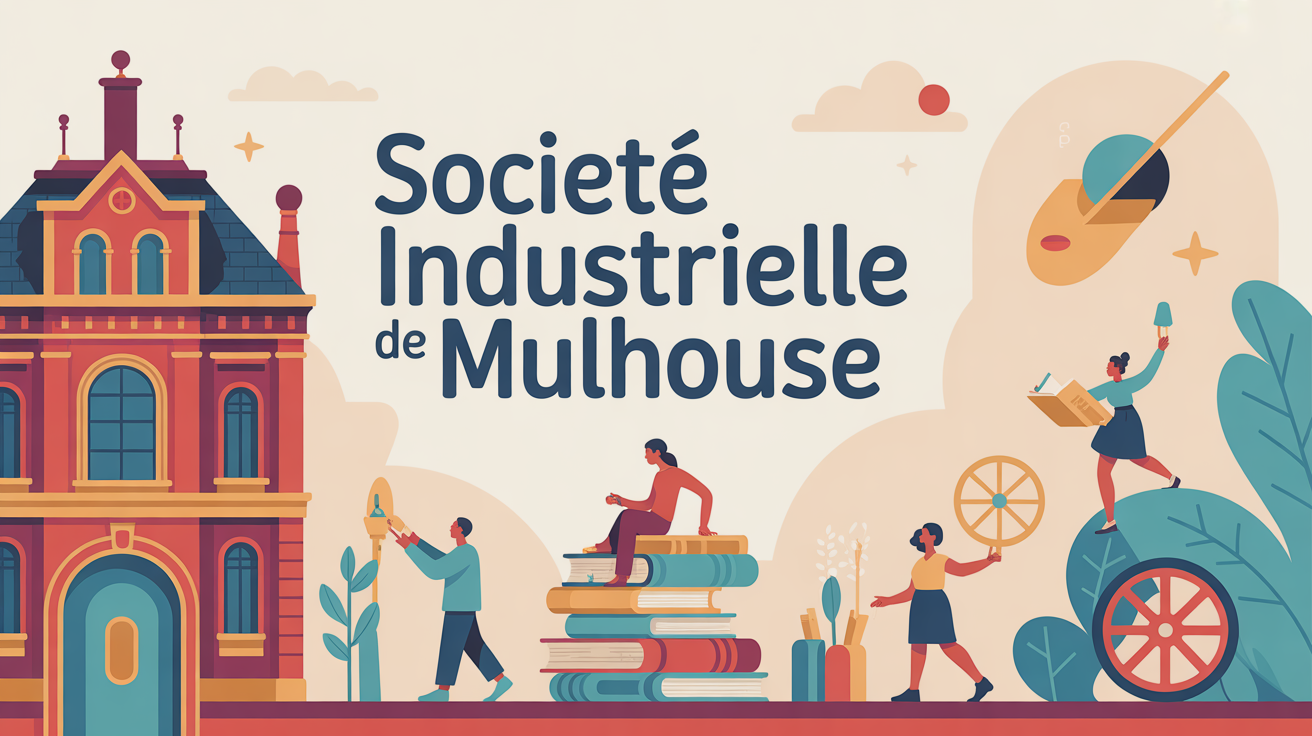 Illustration Societe Industrielle de Mulhouse patrimoine innovation